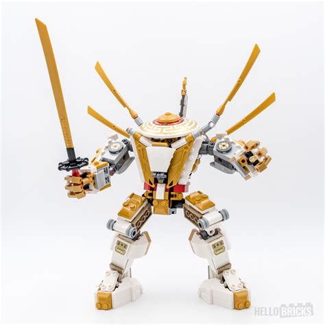 Review Lego Ninjago 71702 Golden Mech Hellobricks