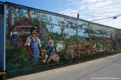 The Amazing Murals Of Chemainus On Vancouver Island World Adventurists