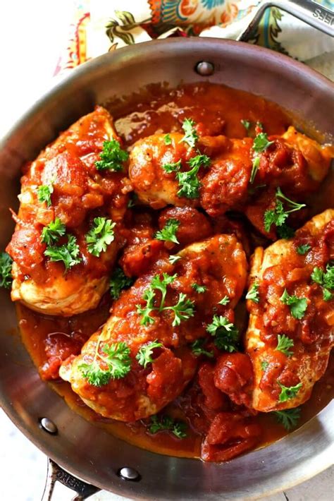 There's a reason boneless chicken breast recipes are in everyone's dinner arsenal. Skillet Tomato Chicken Breast Dinner - Bunny's Warm Oven