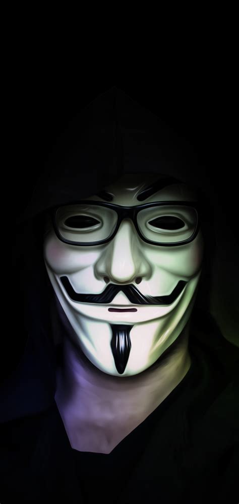 Anonymous Mask Wallpaper 3d 720x1520 Wallpaper