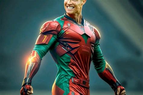 Icy Elk114 Cristiano Ronaldo As A Superhero