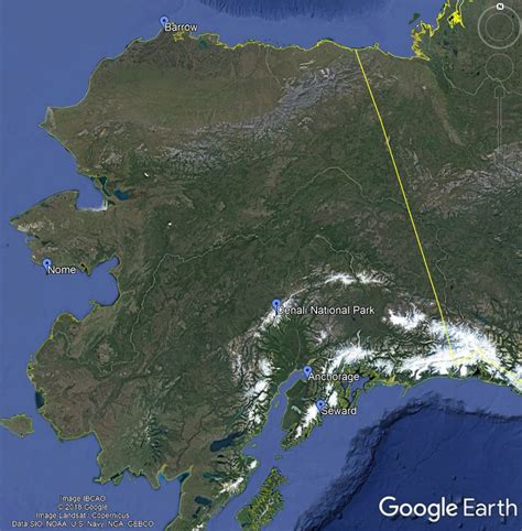 Seward Peninsula Alaska Map Alaska Maps Of Cities Towns And Highways