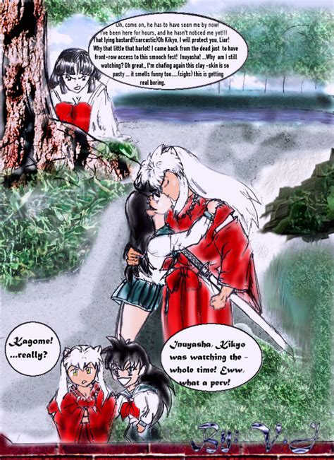 Legend has it that the old well on the temple grounds kee. Inuyasha and kagome comic | Flickr - Photo Sharing!