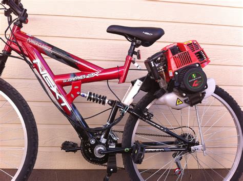 Electric conversion kits are a eco friendly alternative to gas engine kits. Bicycle: Gas Powered Bicycle Kits