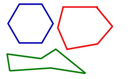 are all 6 sided shapes hexagons mastery wiki