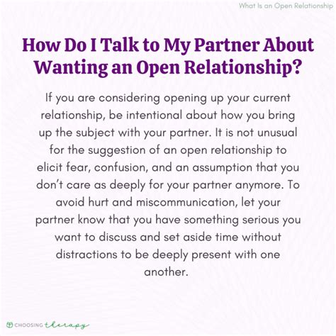 What Is An Open Relationship Choosing Therapy