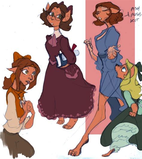 Amelia With Kits Sketches By Jabberwockychamber17 Treasure Planet Treasure Planet Disney