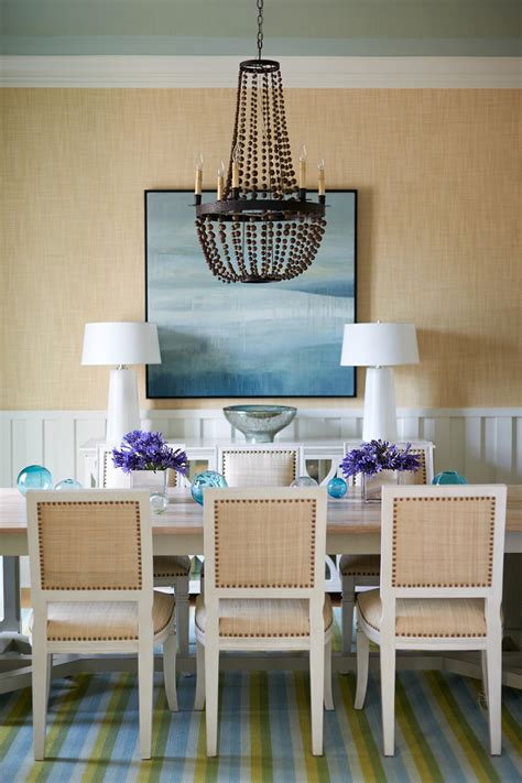 Bright And Bold Beach Style Dining Room Jacksonville By Andrew