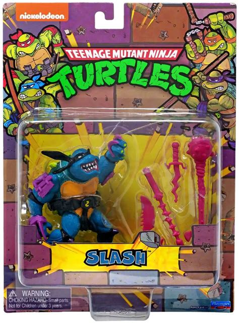 Teenage Mutant Ninja Turtles Tmnt 1987 Retro Slash 4 Action Figure