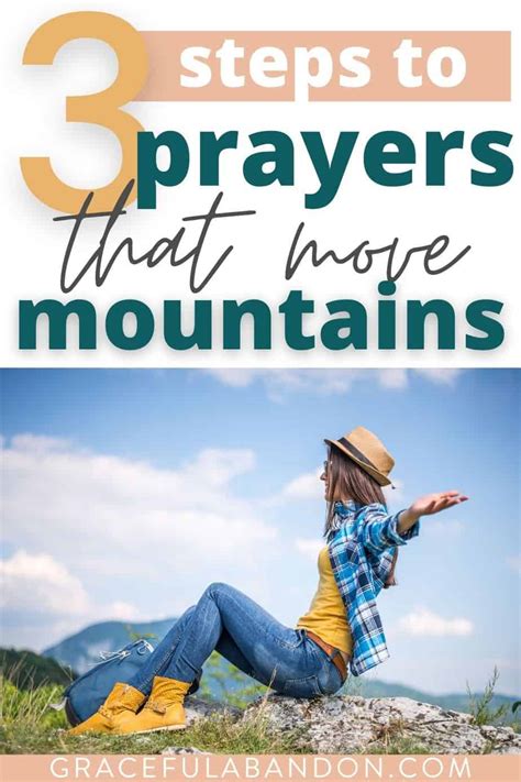 Steps To Prayers That Move Mountains