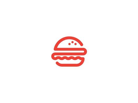 Burger Logo Food Logo Design Graphic Design Logo Logo Design Creative
