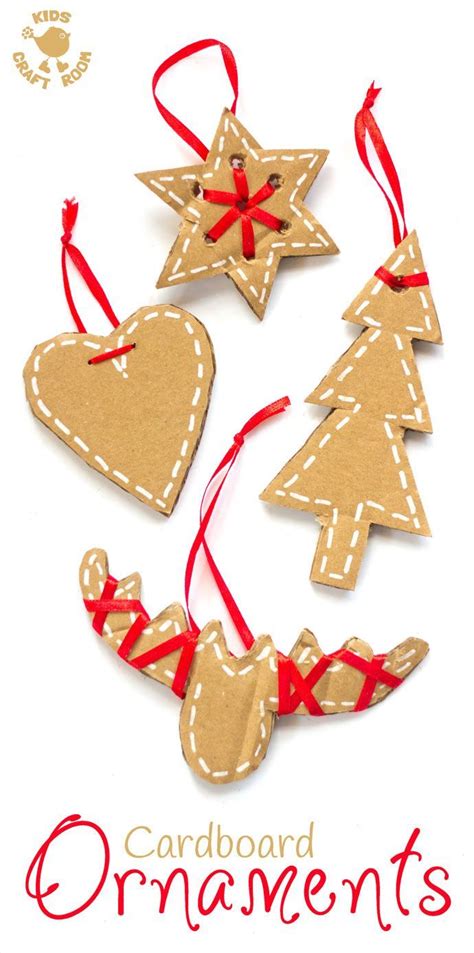 pretty diy cardboard ornaments will make your christmas tree and home gorgeous this winter a
