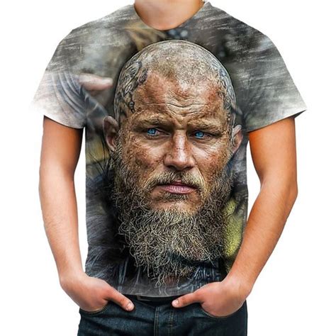 Camiseta Camisa Personalizada Vikings Ragnar Lagertha Ivar 6 Shopee