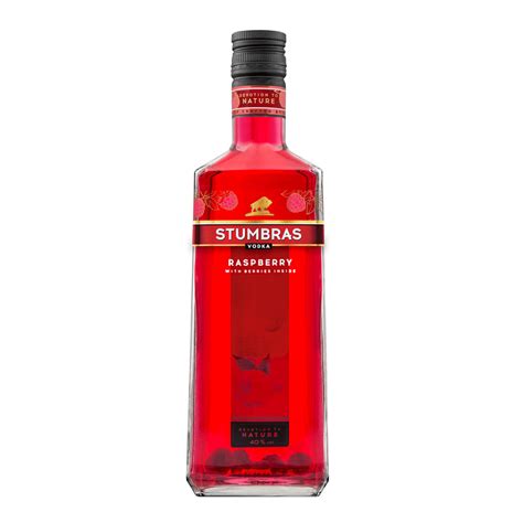 Stumbras Raspberry Vodka 05l Premium Spirits