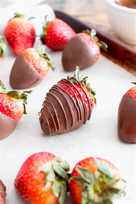 How To Make Chocolate Dipped Strawberries Recipe Vegan Paleo 2