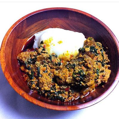 Egusi soup is a common stew in many african countries, in nigeria this soup is enjoyed almost every day. Pounded Yam With Nigerian Egusi Soup - Nigerianfoodies.com