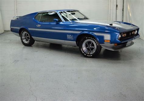 1971 Ford Mustang Mach 1 429 Super Cobra Jet Drag Pack For Sale Photos