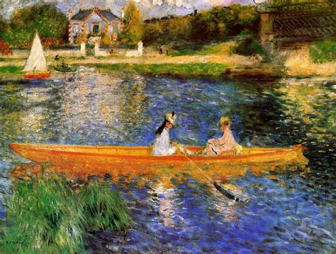 The Skiff La Yole By Pierre Auguste Renoir Reproduction For Sale By