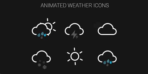 Cool Css3 Animated Weather Icons Using Css3 Shane Rutter Blog