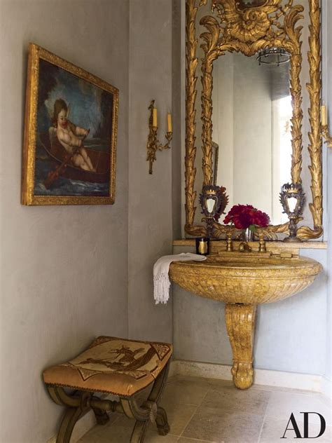 Powder Rooms Sure To Impress Any Guest Architectural Digest In 2020