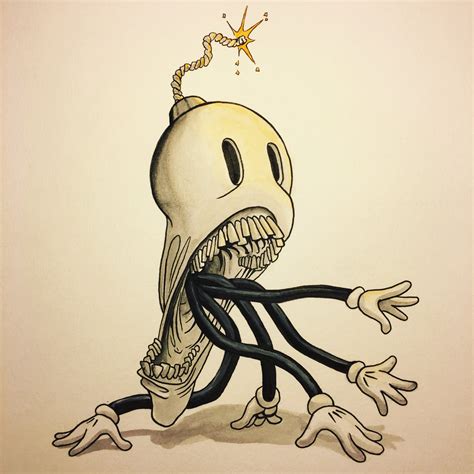Animation & drawing by do ink. Jake Tacito on Twitter: "Inktober day 14. #drawing #art # ...