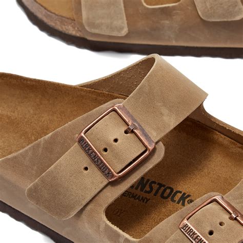 Birkenstock Arizona Tobacco Brown Oiled Leather END US