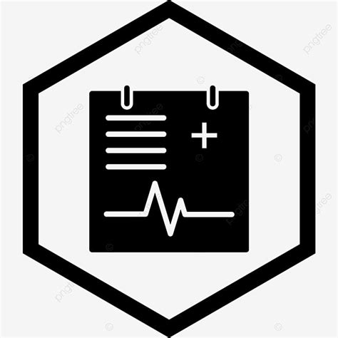 Vector Medical Chart Icon Medical Icons Chart Icons Medical Document