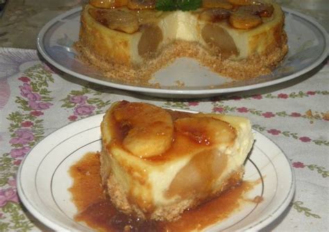 Cheesecake De Manzana Receta De Graciela Martinez Gramar09 En