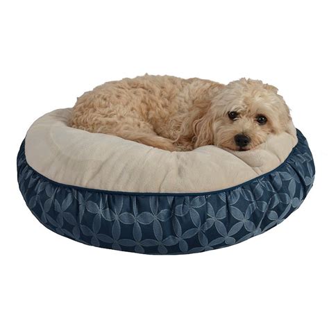 Pet Spaces 24 Inch Print Round Pet Bed