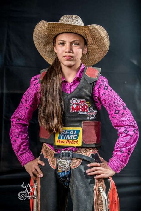 Meet The 13 Year Old Bull Rider Whos The Only Girl On The Aspiring Pro