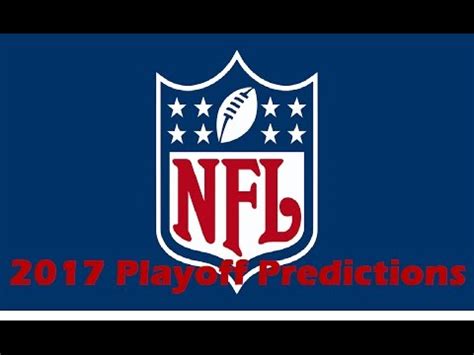 Teamrankings 2020 nfl contest update. NFL 2017 Playoff Predictions - YouTube