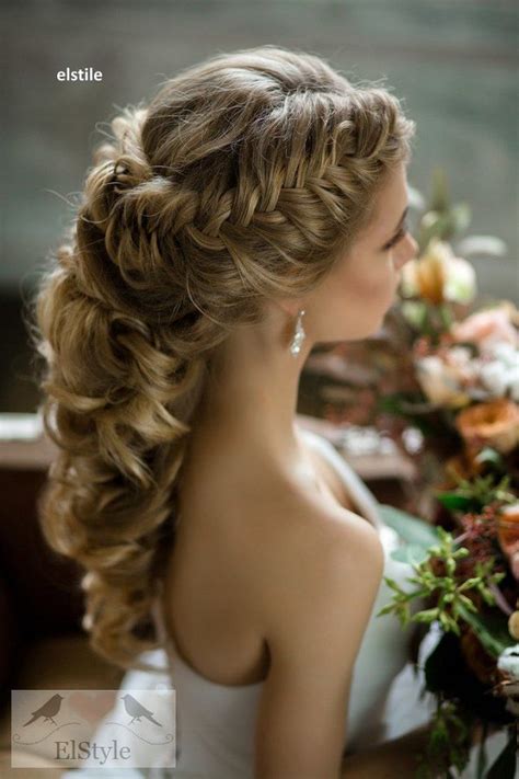 French Braid Bridal Hairstyles Easy Braid Haristyles