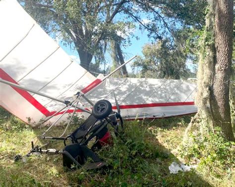 Ultralight Aircraft Crash In Titusville Injures Pilot Flown To Holmes