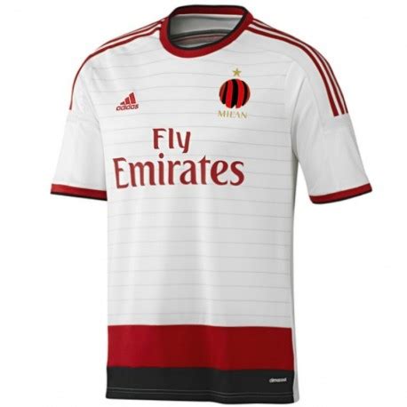 Ac mailand milan trikot 2015/16 adidas maglia shirt camiseta maillot. Maillot de foot AC Milan exterieur 2014/15 - Adidas ...