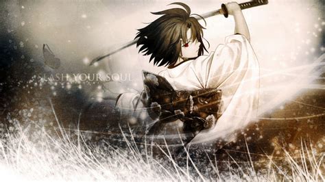 Anime Samurai Girl Wallpaper Hd Bakaninime