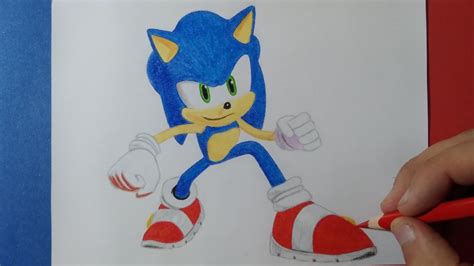 Dibujando A Sonic Sonic Prime Drawing Sonic Youtube