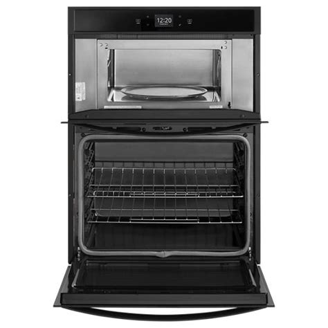 Whirlpool Woc54ec7hb 57 Cu Ft Smart Combination Wall Oven With