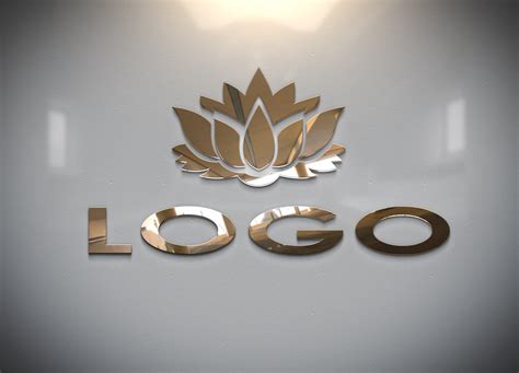 Fast Convert Your Logo Into 3d Mockup Design Sample No5 For 1