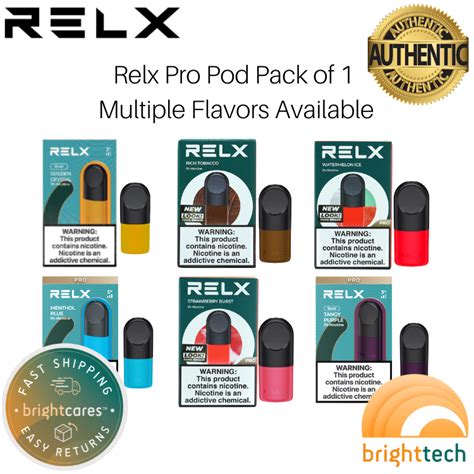 Relx Infinity Pro Pod Pack Of Legit Prefilled Pods All Flavors