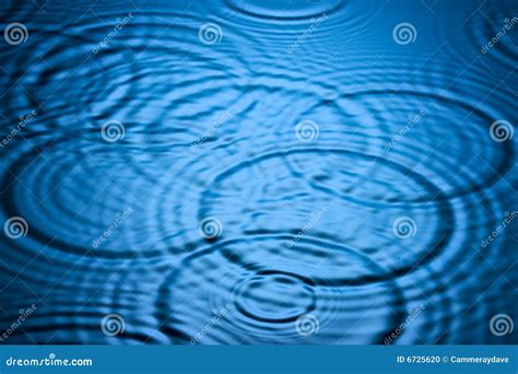 Water Intersecting Ripples Stock Photo Image 6725620