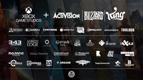 All The Activision Blizzard Studios That Will Be Part Of Xbox Bullfrag