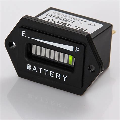Free Shippingled State Battery Charge Indicator 12vand24v