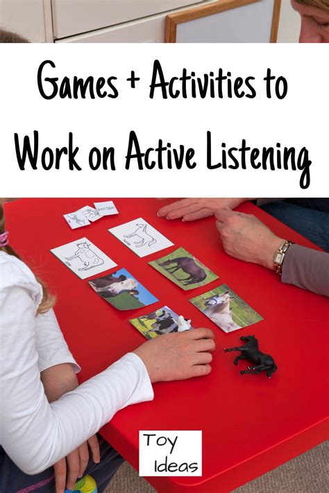 Games Activities To Work On Active Listening In 2020 Creative