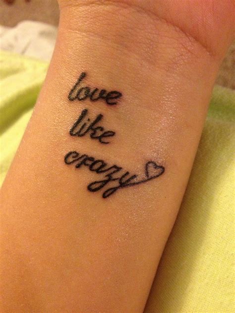 You look a lot like me and that's why we met. Love like crazy. -Lee Brice | Love like crazy, Tattoo quotes, Cute tattoos