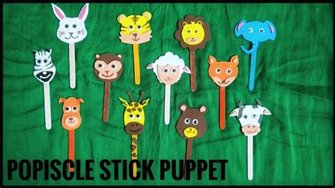 Top 142 Animal Puppet With Ice Cream Stick