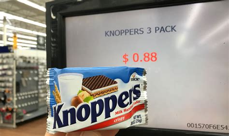 Master packs, also known as case packs or master cases, are multiples of single skus in bulk packaging. Knoppers 3-Pack Wafers, Only $0.88 at Walmart! - The Krazy ...
