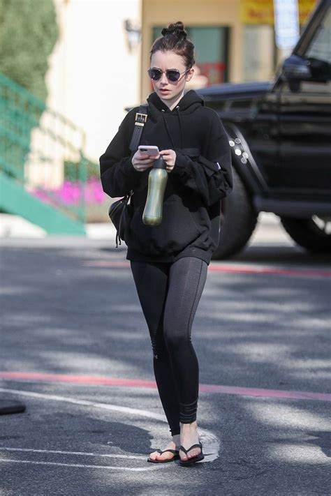 Lily Collins Workout In West Hollywood 12 Gotceleb