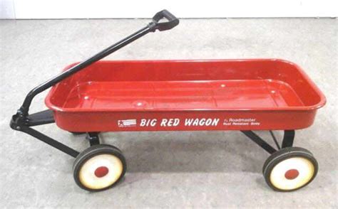 Lot Big Red Wagon By Roadmaster