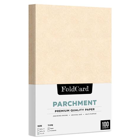 Natural Stationery Imitation Parchment Colored Regular Paper For