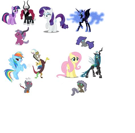 Random Ships Adoptables Mlp Villians Editions By Fluttershyfan18 On